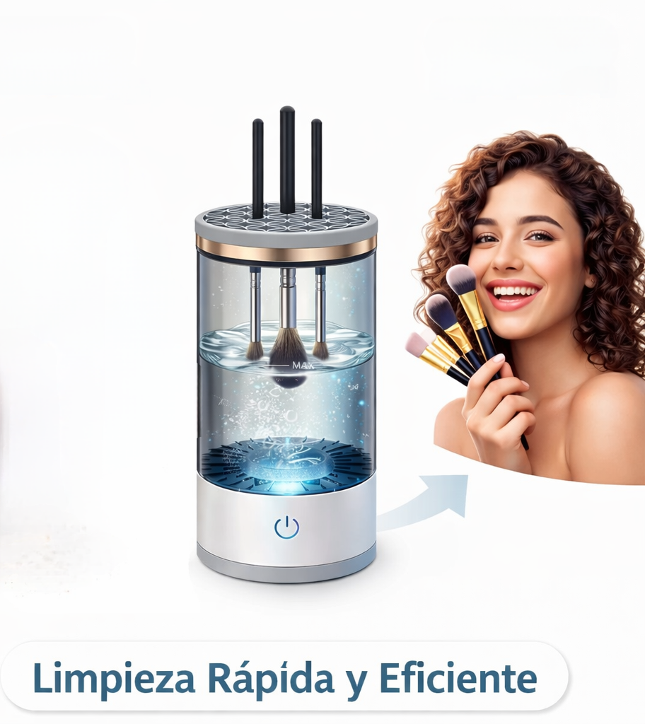 Limpiador eléctrico de brochas